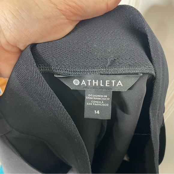 Athleta Stellar Tights Black Size 14 744 - Picture 6 of 10